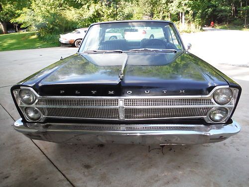 1965 Plymouth Fury Sport 383 RUNS.. bucket seats console older restoration title, US $4,500.00, image 3
