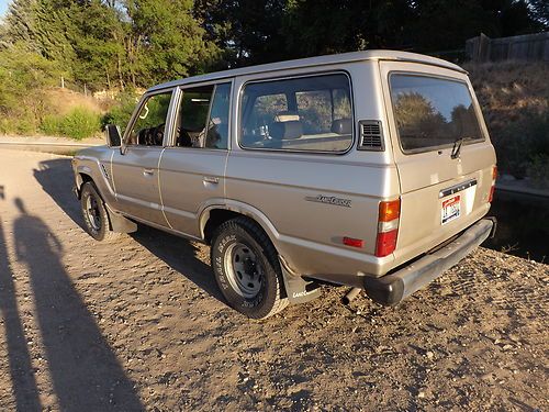 1988 toyota land cruiser fj62 base sport all original unmolested 3fe 4.0 clean
