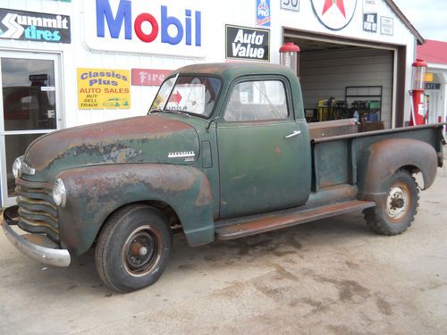 1950 Chevy Pickup Truck 3600 original paint patina sunbaked rat rod, US $3,200.00, image 6