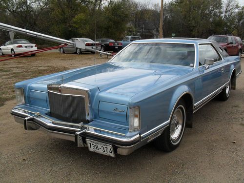 1977 lincoln continental mark v 2-door 6.6l (400 cubic inches)