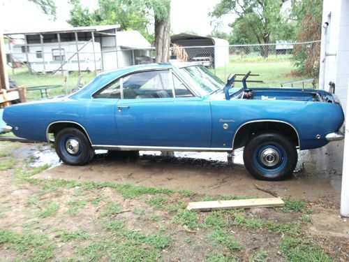 1968 68 plymouth barracuda formula s 383 4 speed 1 owner b5 blue 1 of 154 rare