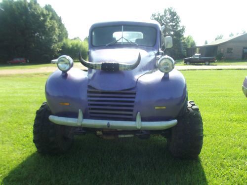 1939 chevrolet 4 wheel drive one of a kind purple pick-up truck
