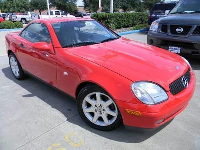 No reserve 2000 mercedes-benz slk 230 convertible 2.3 i4 supercharged