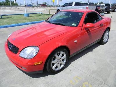 NO RESERVE 2000 MERCEDES-BENZ SLK 230 CONVERTIBLE 2.3 I4 SUPERCHARGED, image 2