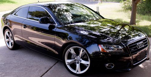 2008 audi a5 quattro base coupe 2-door 3.2l black lowest priced  great condition