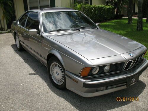 1989 bmw 635csi coupe 2-door 3.5l