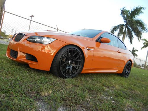 2011 bmw m3 coupe competition custom paint, bbs rims, navi, heated low miles