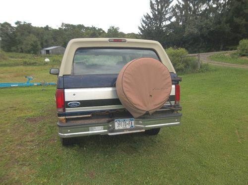 1994 Ford Bronco Eddie Bauer Sport Utility 2-Door 5.0L With Snow Plow, image 3