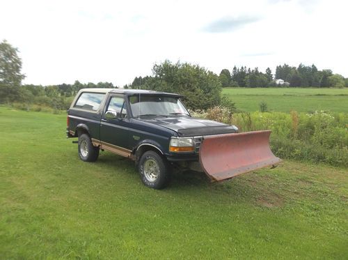 1994 Ford Bronco Eddie Bauer Sport Utility 2-Door 5.0L With Snow Plow, image 6