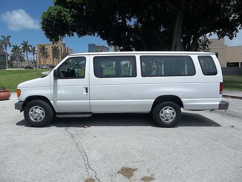 2003 ford e350 extended 15 passenger van florida