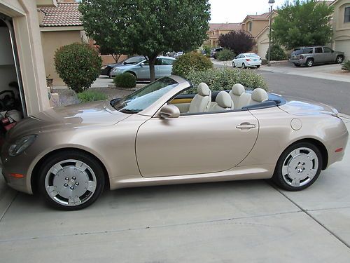 2002 lexus sc430 convertible