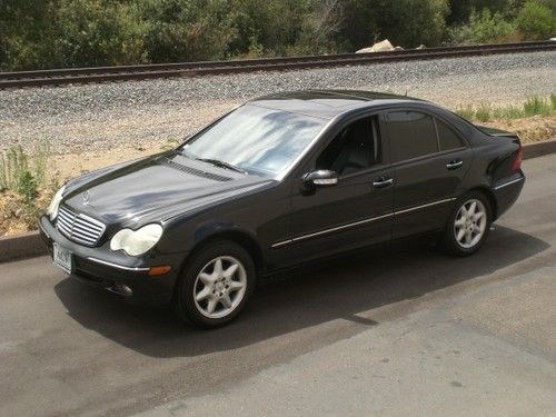 2002 mercedes-benz c240 base sedan 4-door 2.6l