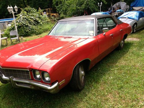 1972 buick skylark custom 4-door / 64,059 original miles / runs excellent