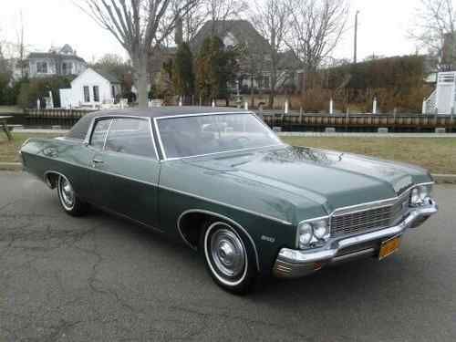 1970 chevrolet impala custom 2 dr hard top 1 owner 40 years movie car!