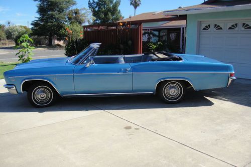 1966 chevrolet impala convertible