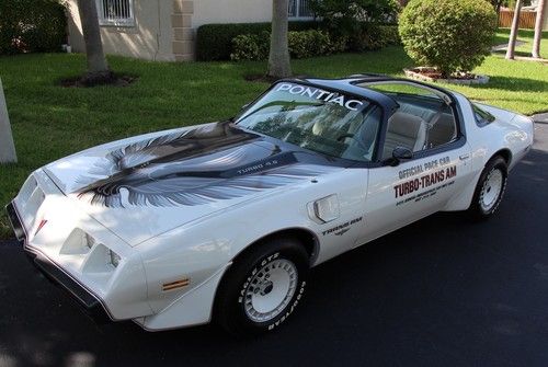 1980 turbo trans am indy pace car matching numbers  phs see video beautiful car!