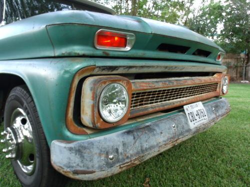 1966 chevy truck  patina rat rod