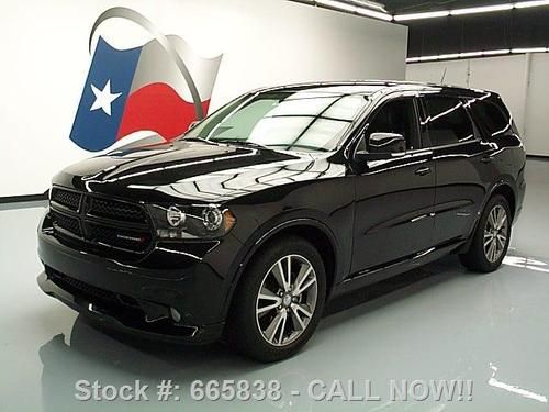 2013 dodge durango r/t hemi nav rear cam 20" wheels 18k texas direct auto