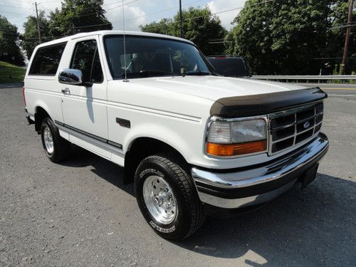 1995 one owner ford bronco xlt 4x4 5.0 v8