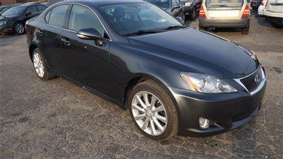 2010 lexus is250 awd 4wd low miles factory warranty low % financing navigation!