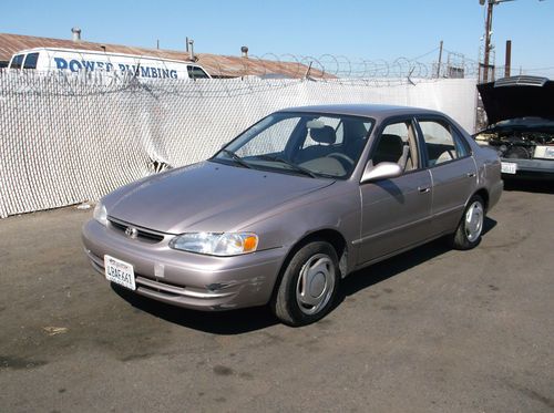 1998 toyota corolla, no reserve