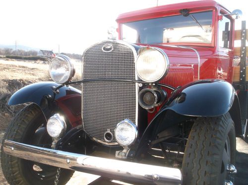1931 model aa ford stakeside truck  fully restored