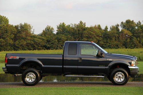 2003 ford f250 xcab xlt 7.3l diesel 34k actual miles 1-owner 4x4 mint no reserve