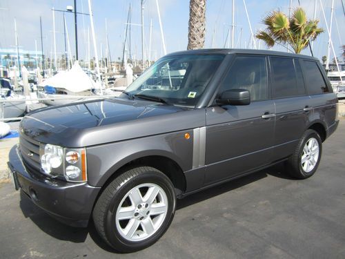 2005 range rover hse - bonatti grey