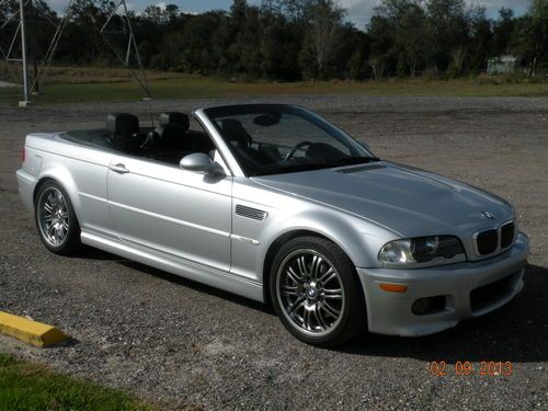 2001 bmw m3 convertible, 35k miles, hardtop, nav. 6 speed