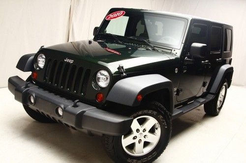 We finance! 2008 jeep wrangler unlimited sport 4wd