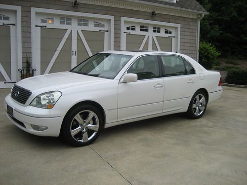 Garage kept :exus ls430 w/ chrome wheels