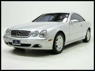 2000 mercedes-benz cl500 coupe snrf lthr navi pwr shade 6cd heated/cooled seats!