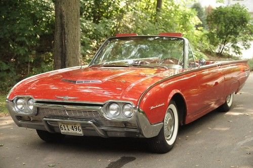 1961 ford thunderbird convertible