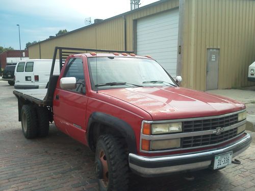 Chevrolet k 3500 flat bed 5th wheel