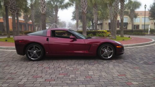 2006,chevrolet corvette,lingenfelter,6 spd,z51,1 owner,targa top,3lt pkg,