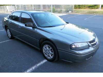 2004 chevy impala southern owned local trade cold a/c wood trim no reserve only