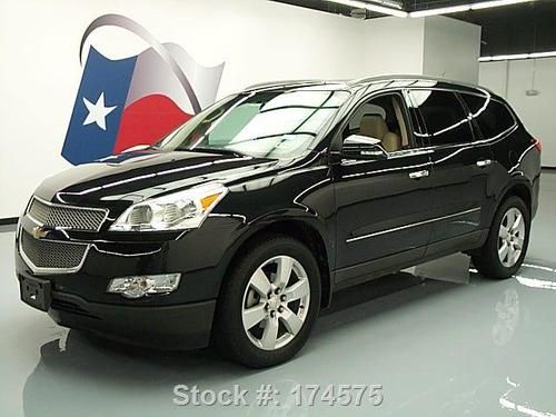 2011 chevy traverse ltz dual sunroof nav dvd 20's 41k! texas direct auto