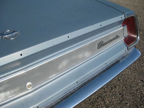1967 plymouth barracuda base 4.5l