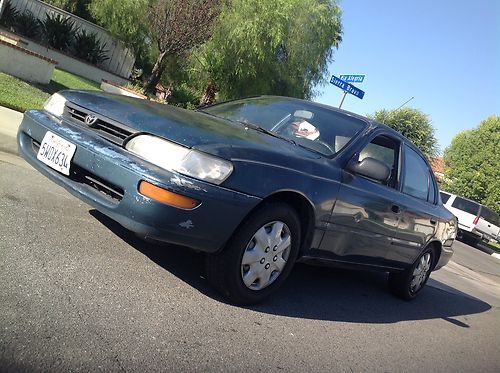 1994 toyota corolla base sedan 4-door 1.6l no reserve