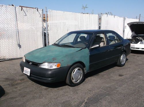 1999 toyota corolla, no reserve