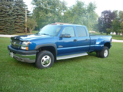 2003 k3500 silverado 4 door dually duramax