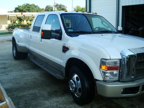 Diesel  2010  "king ranch" f-350 truck dually