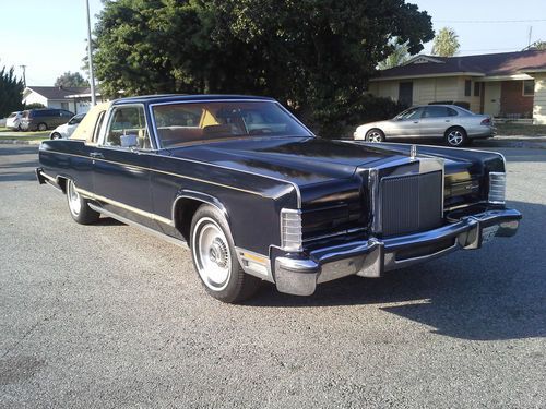 1978 lincoln town car coupe