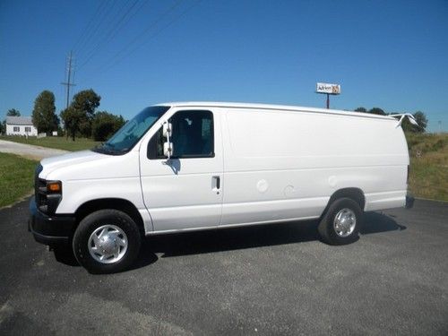 1ton extended cargo service 5.4 v8 shleves clean work van