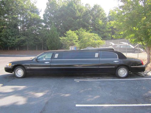 1998 lincoln 120" 4 door limo