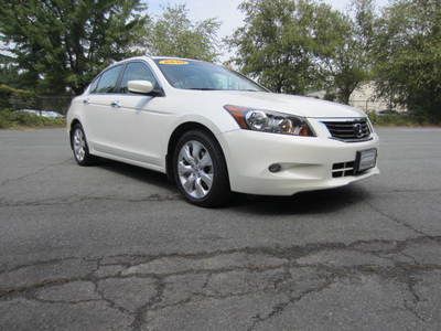 2010 honda accord v6 leather sunroof white diamond tan leather