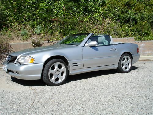 2001 mercedes-benz sl500 base convertible 2-door 5.0l