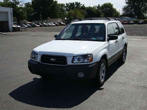 2004 subaru forester x wagon 4-door 2.5l