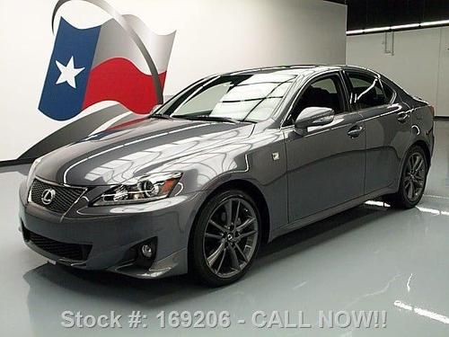 2012 lexus is250 f sport auto heated seats sunroof 4k texas direct auto