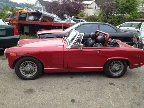 1976 mg midget mk iv convertible 2-door 1.5l